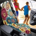 thumbnail image 3 of Garronmavis Stain-Resistant Breathable Sports Car Towel Mat, 1 PC Front Car Seat Protection, Easy Installation for Gym Workout Beach Hiking Running, Universal Fit for Cars SUVs Trucks Sedans Vans, 3 of 8