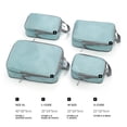 thumbnail image 3 of 4pc Travel Bag Set Luggage Classification Storage Compression Bag Clothing Sorting Bag Portable Handheld Storage Bag, 3 of 9