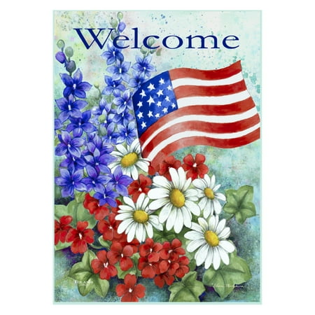 - Toland Home Garden Patriotic Welcome Flag