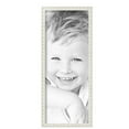 thumbnail image 2 of ArtToFrames 8" x 20" White Square Star Emboss Picture Frame, 8x20 inch White Wood Poster Frame (WOM-5125), 3 Pack, 2 of 6
