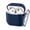 dark blue, variant on Full-coverage liquid silicone AirPods protective case, compatible with Apple AirPods 1/2/3/4, AirPods Pro/Pro2, drop-proof with hooks, multi-color earphone case.