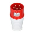 thumbnail image 1 of Conector industrial, 5PIN 32A Enchufe industrial I Conector impermeable Enchufe de alimentación industrial Estética elegante, 1 of 14