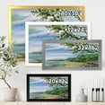 thumbnail image 4 of Designart 'Green Coast of The Baltic Sea' Nautical & Coastal Framed Art Print, 4 of 4