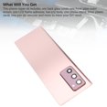 thumbnail image 3 of Z Fold 2 Back Glass Replacement with Camera Lens and Pre Installed Tape for Galaxy ZFold 2 SM F916 5G Version Z Fold2 5G F916 Back Glass Housing Cover Part + Tools, 3 of 7