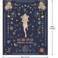 thumbnail image 2 of Scorpio Gifts Blanket Scorpio Gifts for Women, Scorpio Zodiac Gifts, Gifts for Scorpio Women, Scorpio Birthday Gifts, Astrology Gifts for Women, Zodiac Constellation Horoscope Gifts, 2 of 7