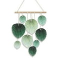 thumbnail image 6 of Hillfolk Paper Leaf Wall Hanging Kit- Includes Printed Paper, Wood Dowel, Craft Glue, Plastic Bone Folder, And Instructions. Makes One 10" X 13.5" Wall Hanging., 6 of 7