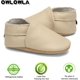 thumbnail image 3 of Baby Soft Sole Leher Crib Shoes Infant Toddler Pre-Walker Shoes Boy Girl …, 3 of 5