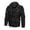 Black, variant on Men's Autumn And Winter Leisure Plus Large Size Padded Velvet Zipper Multi-pocket Lapel Long Cotton-padded Jacket Coat Jacket