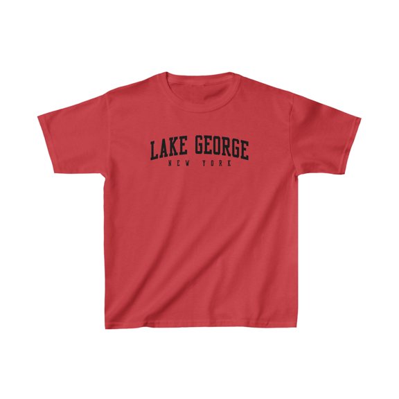 Lake George New York Kids Shirt Gifts Youth Tee Tshirt
