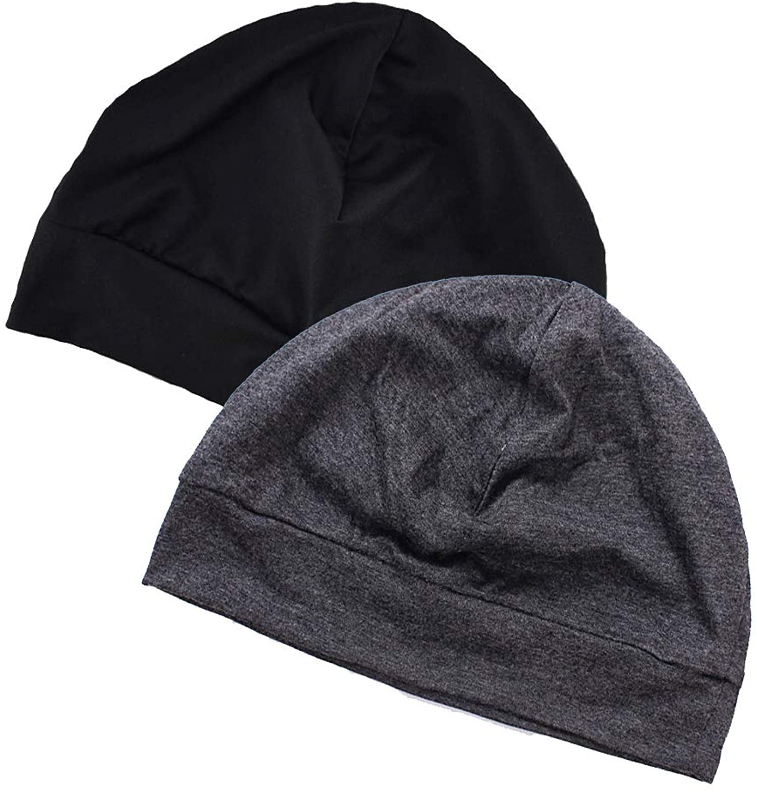 EINSKEY Cotton Beanie Hat, 2-Pack 