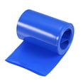 thumbnail image 1 of Unique Bargains 66mm Flat 10ft Blue PVC Heat Shrink Tube Wraps Battery Wrap for Big Battery Pack, 1 of 5
