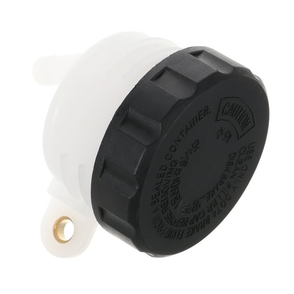 WASHWEPE Cylinder for Rear Brake System Motorcycle Oil Reservoir Black 1Set 2.6X2.4X2.4In