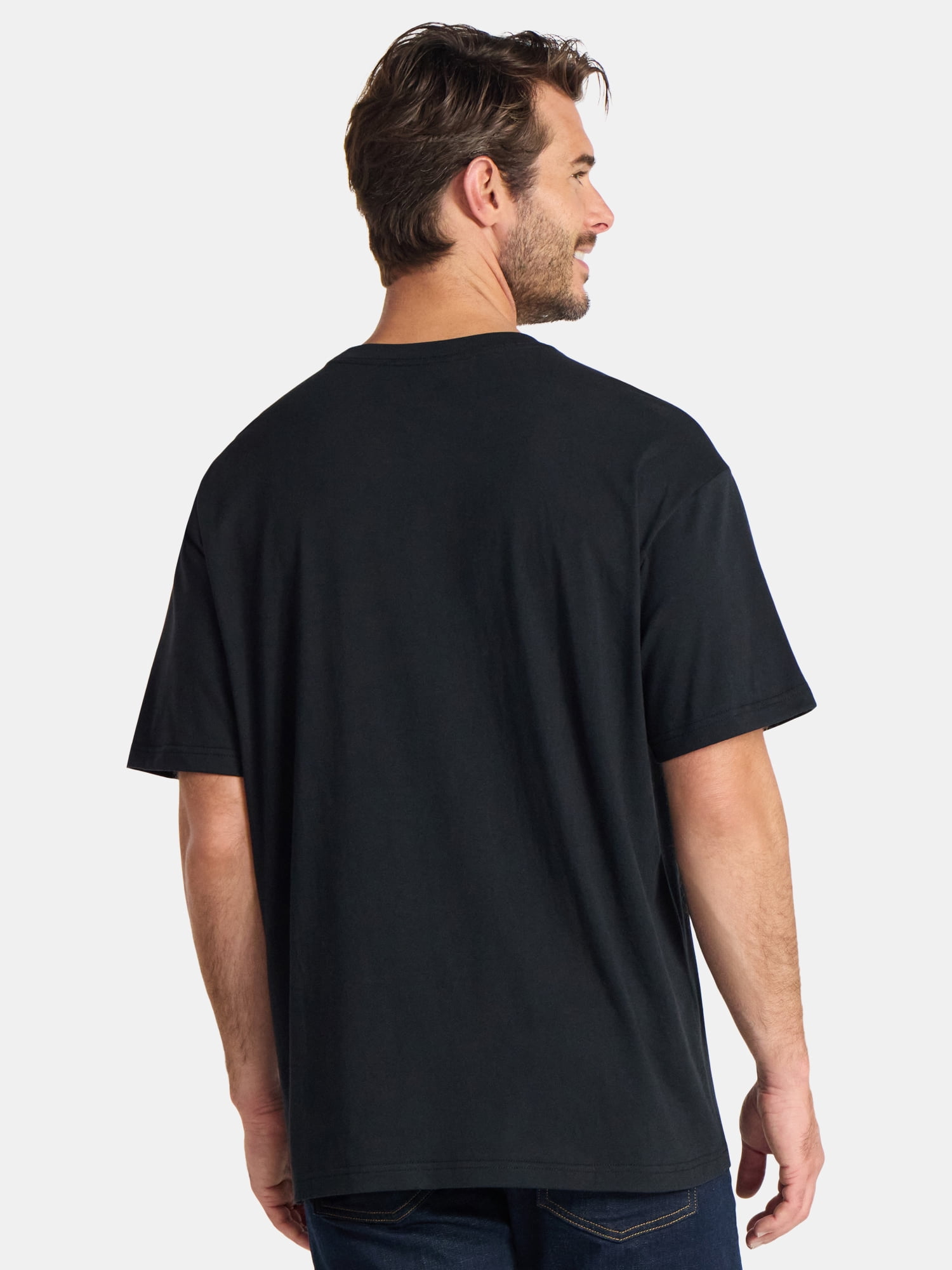 Superman Men's and Big Men's Panels Graphic Tee with Short Sleeves, Sizes S-3XL