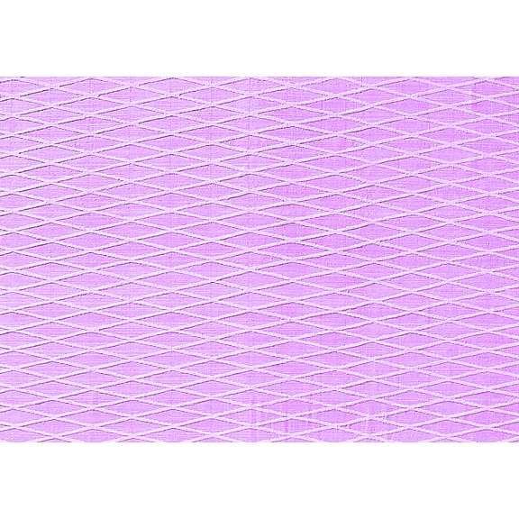 Ahgly Company Indoor Rectangle Solid Purple Modern Area Rugs, 5' x 7'