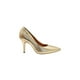 thumbnail image 1 of Zapatillas Metálicas Confort Tacon 10 cm dorado 25.5, 1 of 3