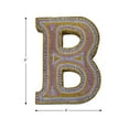 thumbnail image 4 of Handmade Eco-Friendly Wall DÃ©cor "B" Alphabet Letter Block MH6273, 4 of 4