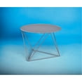 thumbnail image 5 of Light Gray Metal Table for Accent Chair / Adds Style to Seating, 5 of 5