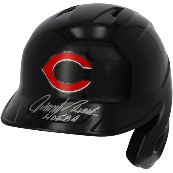 Johnny Bench Cincinnati Reds Autographed Alternate Mach Pro Replica Batting Helmet with "HOF 89" Inscription - Fanatics Exclusive - Fanatics Authentic Certified