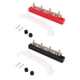 thumbnail image 1 of Bloque de distribución de energía de 10 vías, barra colectora, pernos M6, terminales de tornillo M4 para automóviles, camiones, barcos y yates., 1 of 14