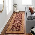 thumbnail image 4 of BoutiqueRugs Cherryvale Traditional Area Rug - Burgundy, Tan, Beige - 8' x 11', 4 of 14
