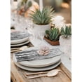 thumbnail image 6 of Cloth Napkins Set of 8 - 20x20 Inches, Grey Forest Washable Reusable Table Napkins, Modern Oil Painting Art Soft & Absortbent Dining Napkin for Party Wedding Hotel Restaurant, 6 of 8