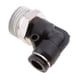 thumbnail image 5 of Conector Del Codo Del Del Varón De 5pcs Empuje Accesorio DPL-L8-04 Cola Conector de codo de rosca macho, 5 of 8