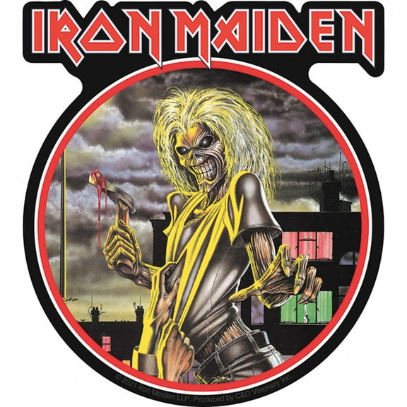 Iron Maiden Eddie 4x4.5 Sticker