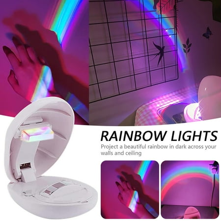 

Iheaun Neon Rainbow-light Abs High- Quality-home Ktv Automatic Timer Settings LED light Rainbow Lights Lighting Lamp