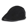 thumbnail image 3 of Umfun Women's Washed Denim Ivy Cap, Vintage Flat Brim Newsboy Hat for Daily and Casual Wear, Adjustable Classic Gatsby Style Hat, 3 of 5