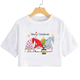 thumbnail image 1 of Women's Christmas Gnome T-Shirt New Fashion Cute Gnome Short T-Shirt Shirt Christmas Gnome Merry Christmas Shirt, 1 of 5