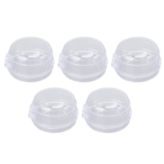 Child Gas Stove Knob Cover High Temperature Resistance Child Proof Oven Knob Cover With Sticker