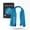 Blue, variant on Cold Factor Instant Cooling Microfiber Towel - Camo, 30" x 15"