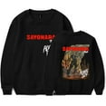 thumbnail image 2 of Alvaro Diaz Sayonara Tour Merch Long Sleeve Crewneck Sweatshirt For Men/Women Unsiex Rapper Hip Hop Streetwear, 2 of 3