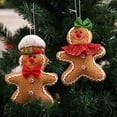 thumbnail image 4 of De Gingerman Colgador De Árbol De Navidad Árbol De Navidad Gingerman Doll Colgante Para Colgar En La Ventana Bolsos Y Automóviles Speravity HA047083-02, 4 of 6