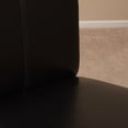 thumbnail image 3 of Chaise de Salle à Manger Pierce Black PU (Lot de 2), 3 of 5