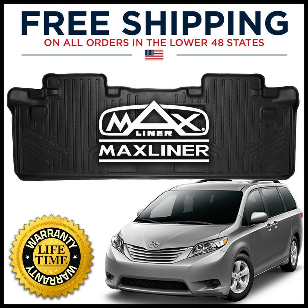 20112017 Toyota Sienna (8 Passenger) MAXFLOORMAT Floor Mats Second