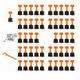 thumbnail image 1 of Kit De Sistema De Niveladores De Azulejos, 100 Piezas, 1 of 3