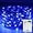 04 Blue, variant on Christmas String Lights, Battery Powered Copper Wire Starry Fairy Lights, 33ft 100 LED Battery Operated Indoor Lights for Bedroom Tree Parties Wedding Christmas Decor, Warm White