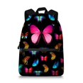 thumbnail image 1 of Mochila escolar JeremySport con diseño de mariposas de 15.5 pulgadas, 1 of 6