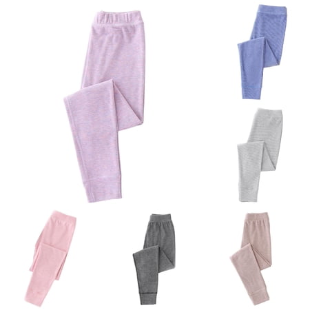 Girls Autumn Style Leggings Pants Solid Elastic Children s Pants Baby s Winter Pants Girls Compression Leggings 15-16 Years