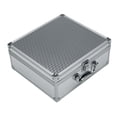 thumbnail image 2 of Estuche de Aluminio para Micrófono Almacenamiento de Carcasa Dura Estuche de Almacenamiento de Instrumentos Duradero Caja de Herramientas Forro de Esp Yuyangstore Estuche de transporte para micrófono, 2 of 8