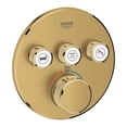thumbnail image 2 of Grohe Grohtherm 29138GN0 Triple Function Thermostatic Valve Trim in Grohe Brushed Cool Sunrise, 2 of 2