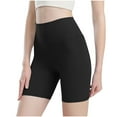 thumbnail image 1 of Plebaso Shorts de Yoga à Taille Haute pour Femmes, Shorts Cyclistes Extensibles, Shorts d'Entraînement, Course, Shorts Athlétiques pour Femmes, 1 of 3