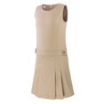 thumbnail image 4 of Bienzoe Pleated Sleeveless Fitted Uniform Dress (Girl's), 4 of 10