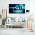 thumbnail image 2 of Dont Worry Inspirational Christian Artwok Bible Verse Quotes Canvas Art For Bedroom Livingroom Office, 2 of 7