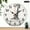 10x10in, variant on Patifu Giraffe In Bathtub With Bubbles Wooden Wall Clock Silent Sweep Movement Durable 5mm Thick Wood 10x10in