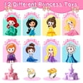 thumbnail image 2 of Bombas de baño SUPERGFS para niños con juguetes Surprise Princess, 12 unidades, 2 of 7
