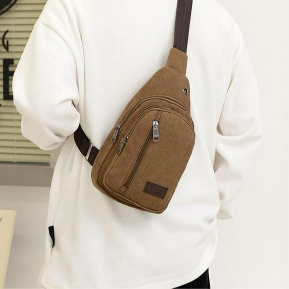 PUNONG Big Sale! Crossbody Bags Versatile Zipper Sling Chest Bag Backpack Crossbody Sling Bag Chest Bag Daypack Fanny Pack Cross Body Bag for Outdoors Hiking Traveling Sports Cross Body Bag