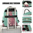thumbnail image 3 of FORMRS Mini Backpack Purse for Women Travel Daypack Casual Shoulder Bag, Big Pink Cheetah, 3 of 7