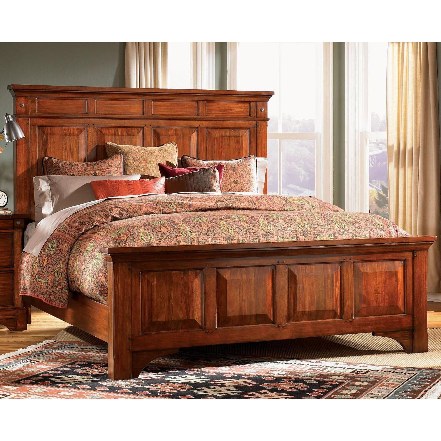 AAmerica Kalispell Mantel BedSizeQueen